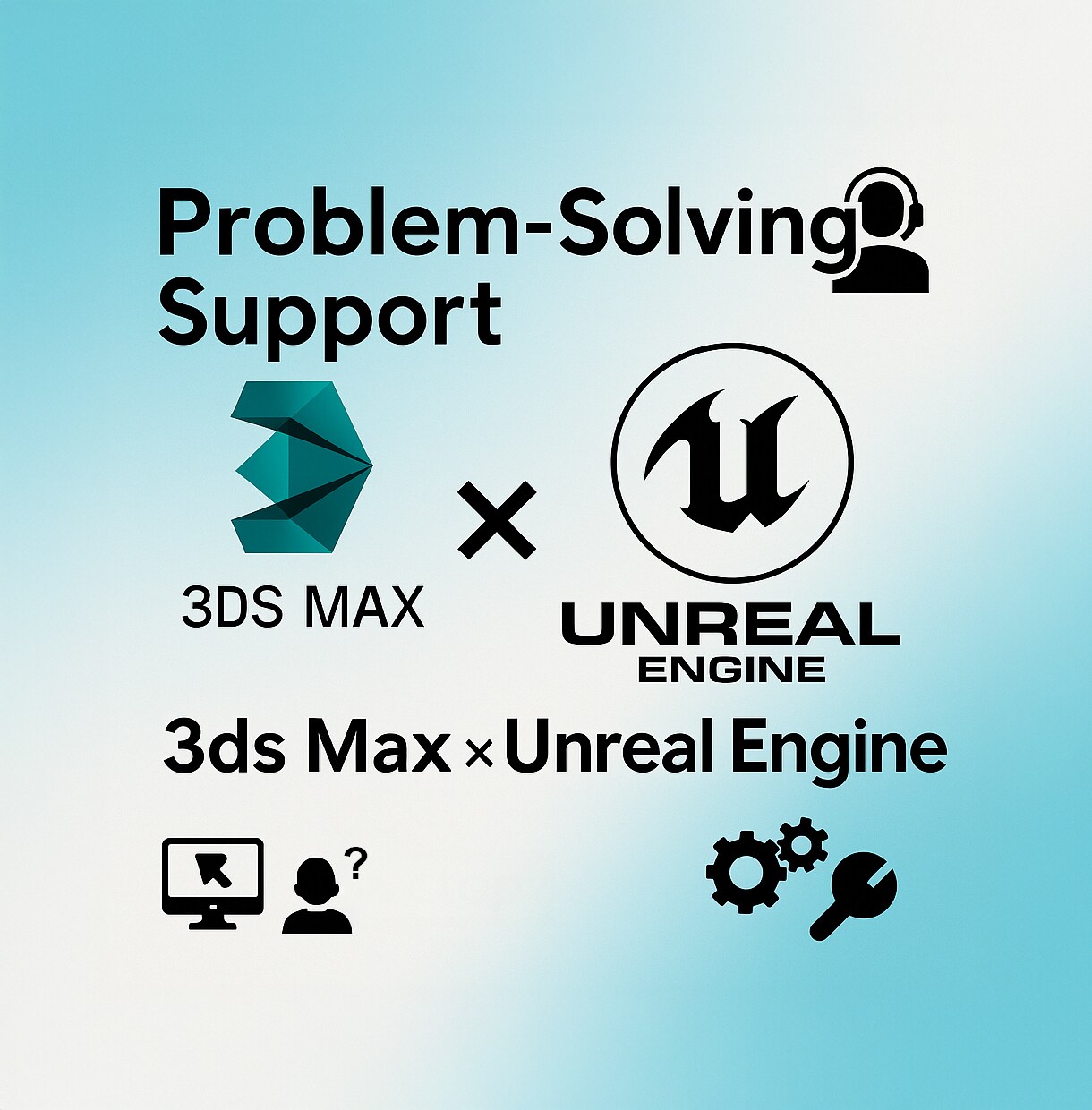 3ds Max・UEの課題解決をサポートします 現役3DCGデザイナーがお答えいたします イメージ1