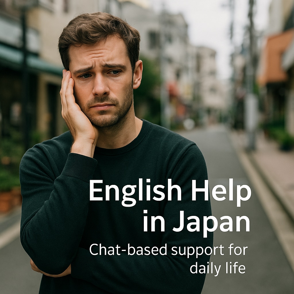 English Help in Japanします Chat-based help in English イメージ1