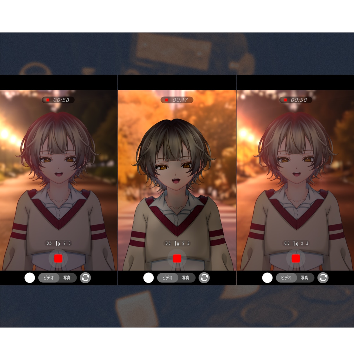 Vtuber様向け実写風歌ってみたショート作ります にじさんじ等大手実績｜高品質MIX＋ショート動画｜納期3日◎ イメージ7