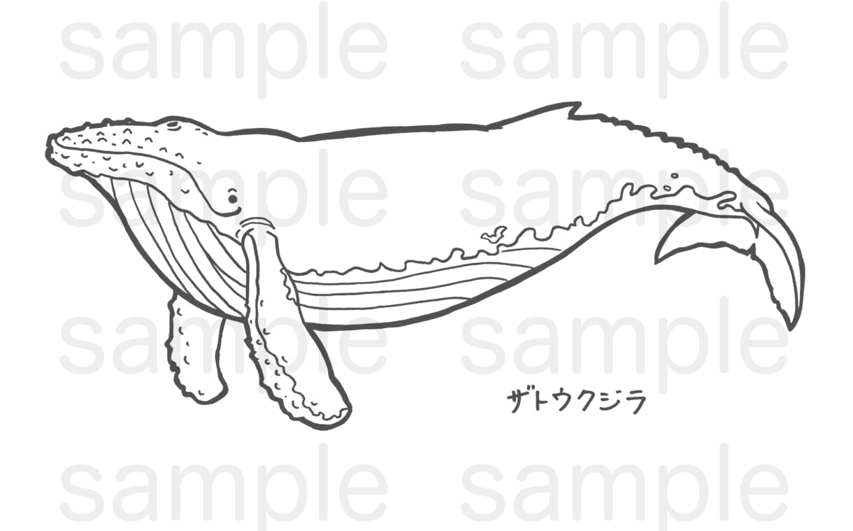 オリジナルぬり絵をお描きいたします 動物が得意です。アナログ＋デジタル。 イメージ4