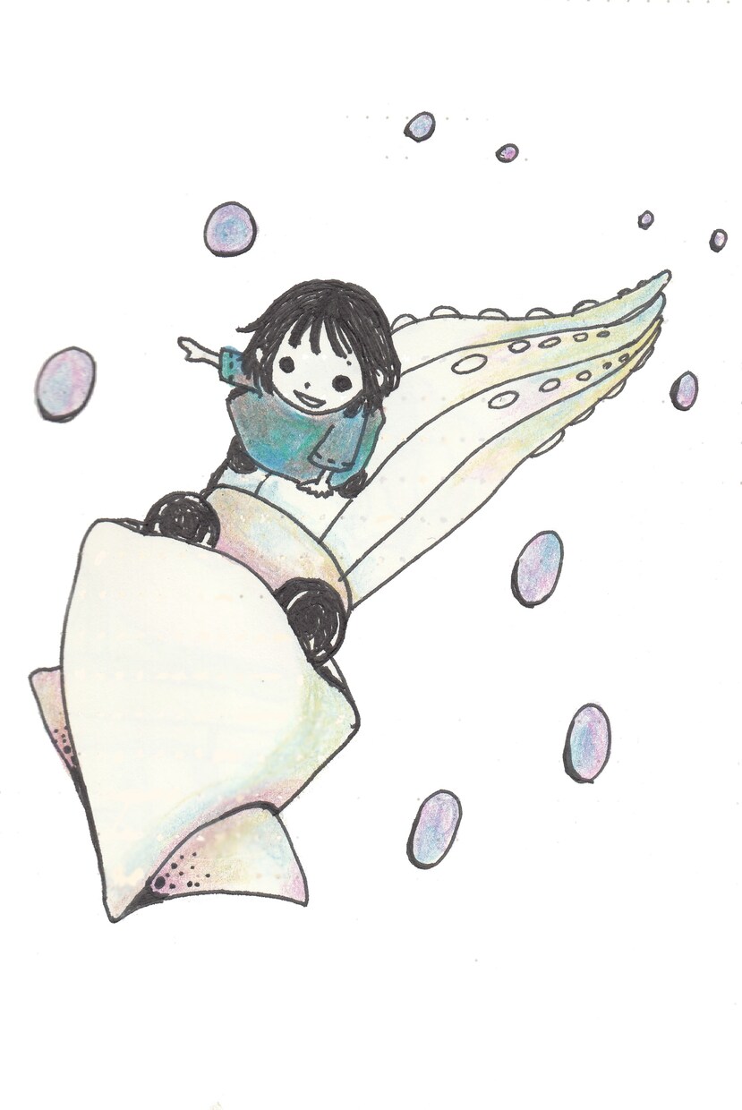 動物のゆるいイラストを手描き風の線画で描きます ゆるい動物のデフォルメイラストと、たまに小さい女の子 イメージ4