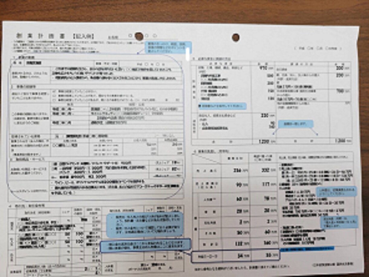濃厚！　「飲食店用開業事業計画書」作成代行します 飲食店を開業したい人、創業融資をお考えの方へ。 イメージ8