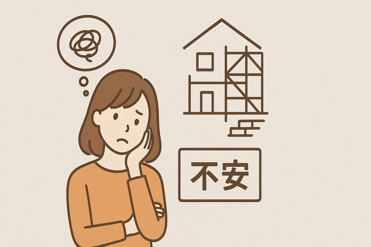 新築住宅建築中・リフォームのご不安にお答えします １級建築士現場監督がお答えします イメージ1