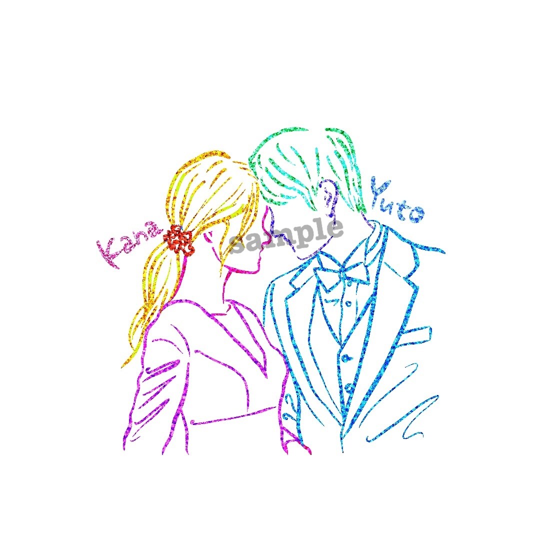 アイコン用✴︎カラフルライン✴︎でイラスト描きます 【　程よくPOPでシンプルな線画が程よく映えて程よくイイ　】 イメージ8