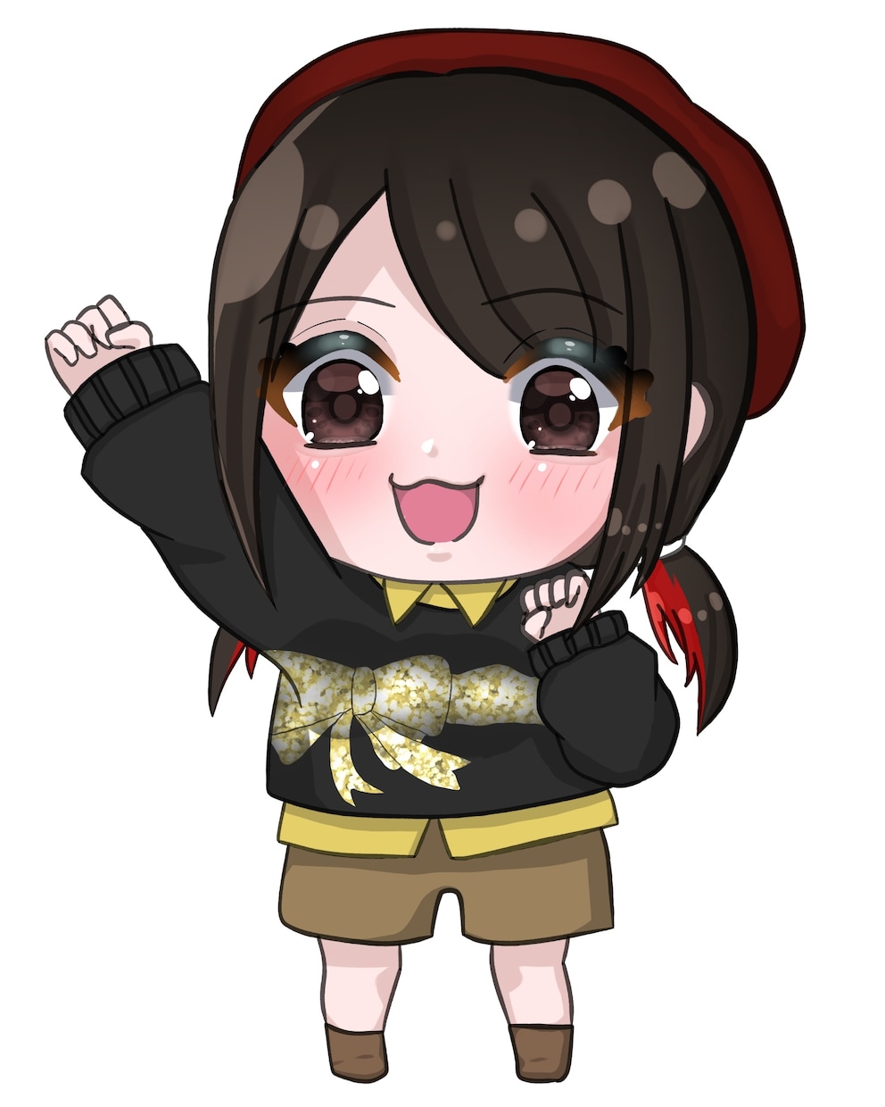 可愛いミニキャラ描きます あなた専用のイラストを安値で受け付けております。 イメージ4