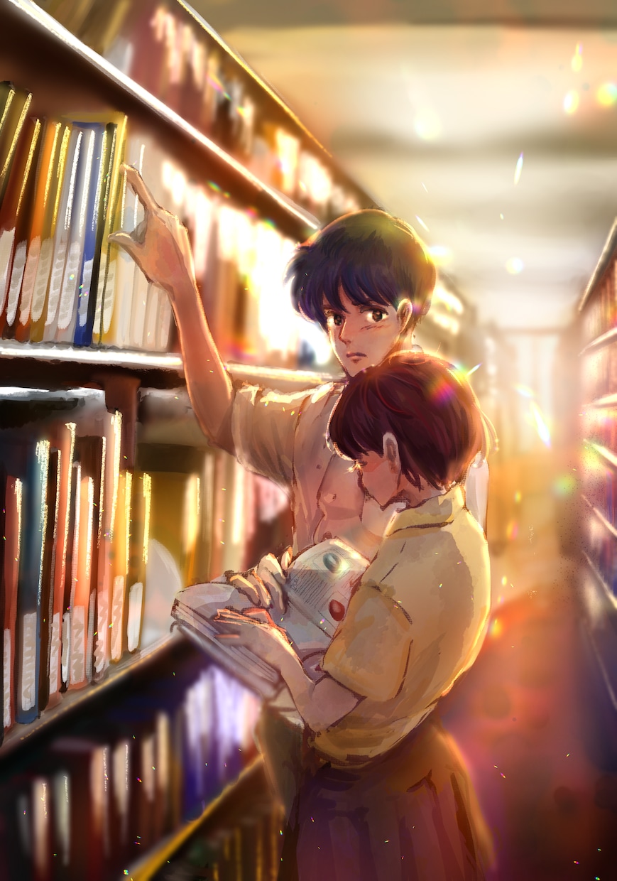 背景付きのカラーイラスト描きます 日常の一瞬を切り取ったような華やかなイラスト描きます イメージ1
