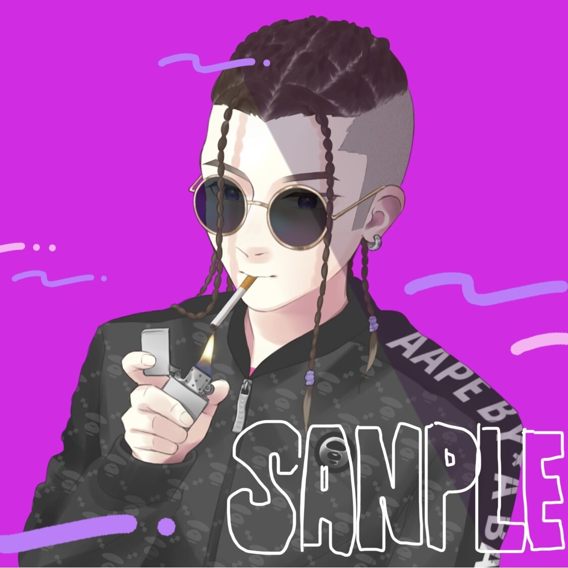 かわいいSNS用アイコンを作成します ✱等身、デフォルメご希望に沿うイラスト制作✱‬　SNS使用◎ イメージ7