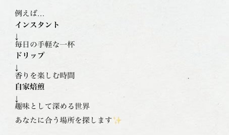 あなたに合うコーヒースタイルを探します 手軽派から趣味派まで一緒に整理します イメージ3