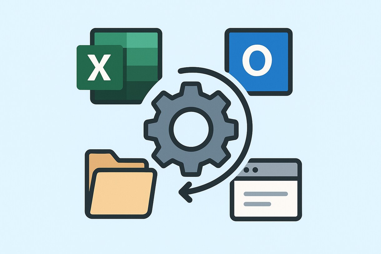 Excel/ファイル操作 その他 自動化します Outlookメール自動化やWebスクレイピングなども！ イメージ1