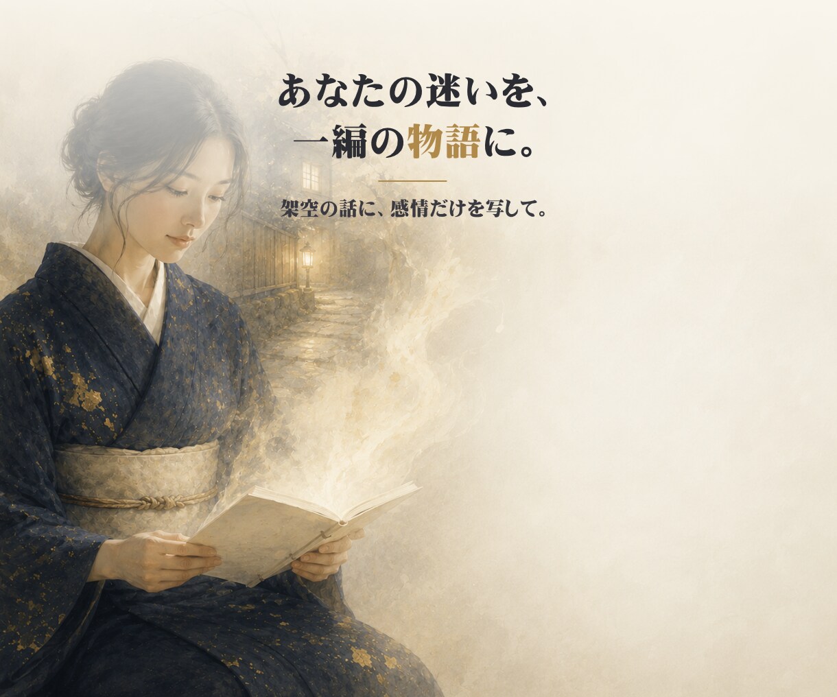 迷いの奥にある本当の気づきを物語鑑定で映します ★決められない夜に、自分で気づくための物語鑑定書1式です イメージ4