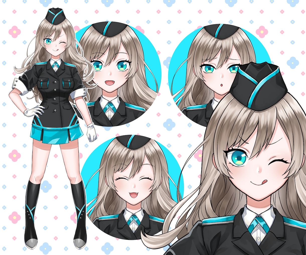 キャラクターのデザインから作画までいたします 配信、TRPGの立ち絵にいかがですか？ イメージ2