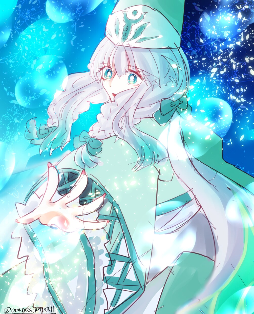 輝く宝石の様な美麗イラスト描きます アイコン、ヘッダー、一枚絵に対応した美麗イラストを描きます！ イメージ3