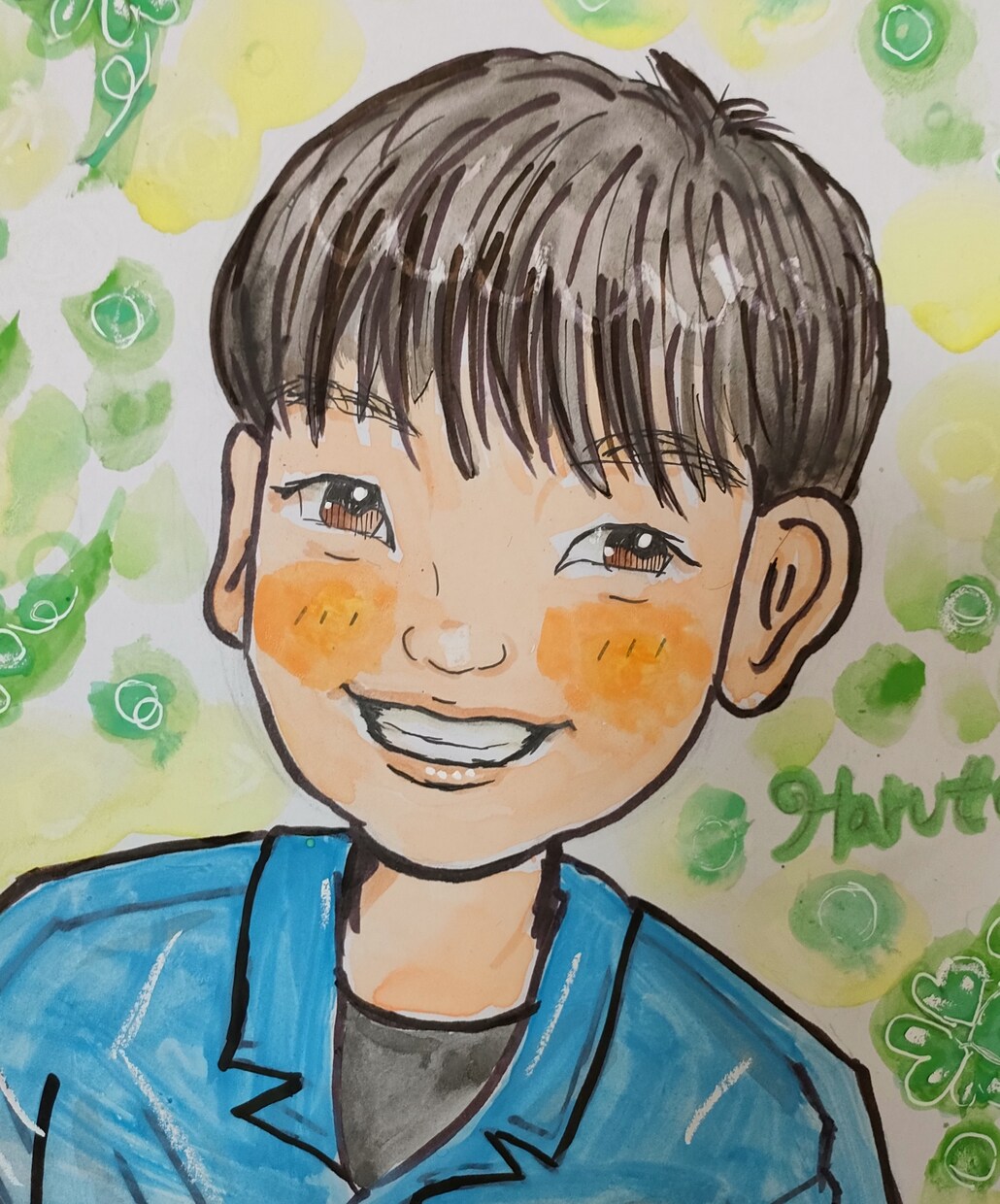 かわいい似顔絵かきます お友達、ご家族への記念日や誕生日プレゼントに！ イメージ4