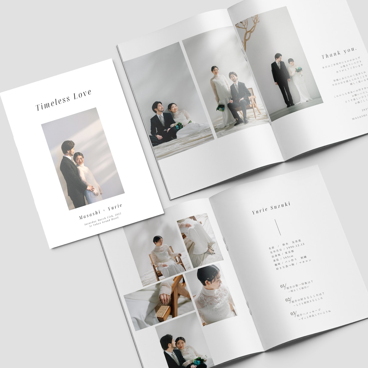 即納◎プロフィールブックテンプレートを提供します 【Canva×プリントパック】スマホで編集・印刷まで完結！ イメージ1