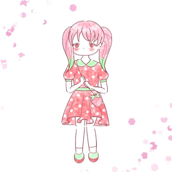 かわいいミニキャラ描きます ふわふわかわいいミニキャラ！アイコン等にいかがですか？ イメージ2