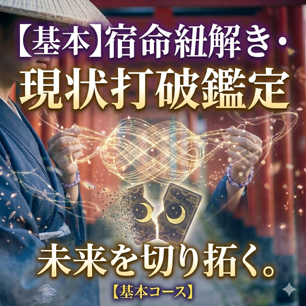 人気No1.宿命の糸口お教えします 人気No１.宿命紐解き・現状打破鑑定 イメージ1