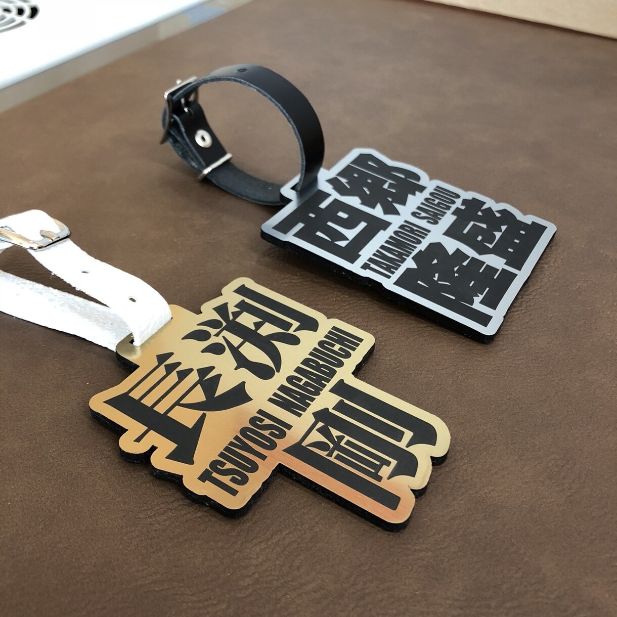 ゴルフネームタグ作製致します 切り抜き文字のネームプレートです‼︎目立ちます‼︎ イメージ3