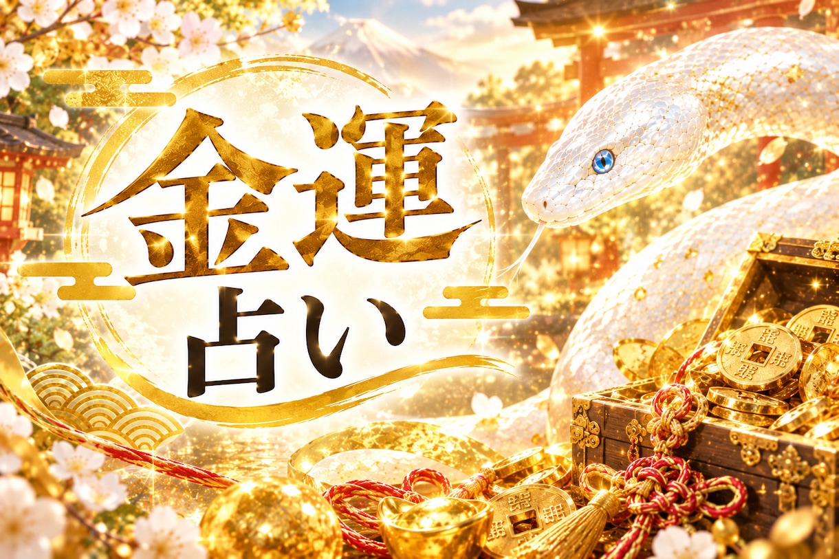 蛇神×算命学であなたの金運を鑑定します 財を呼ぶ蛇神の力でお金の問題を解決！ イメージ1