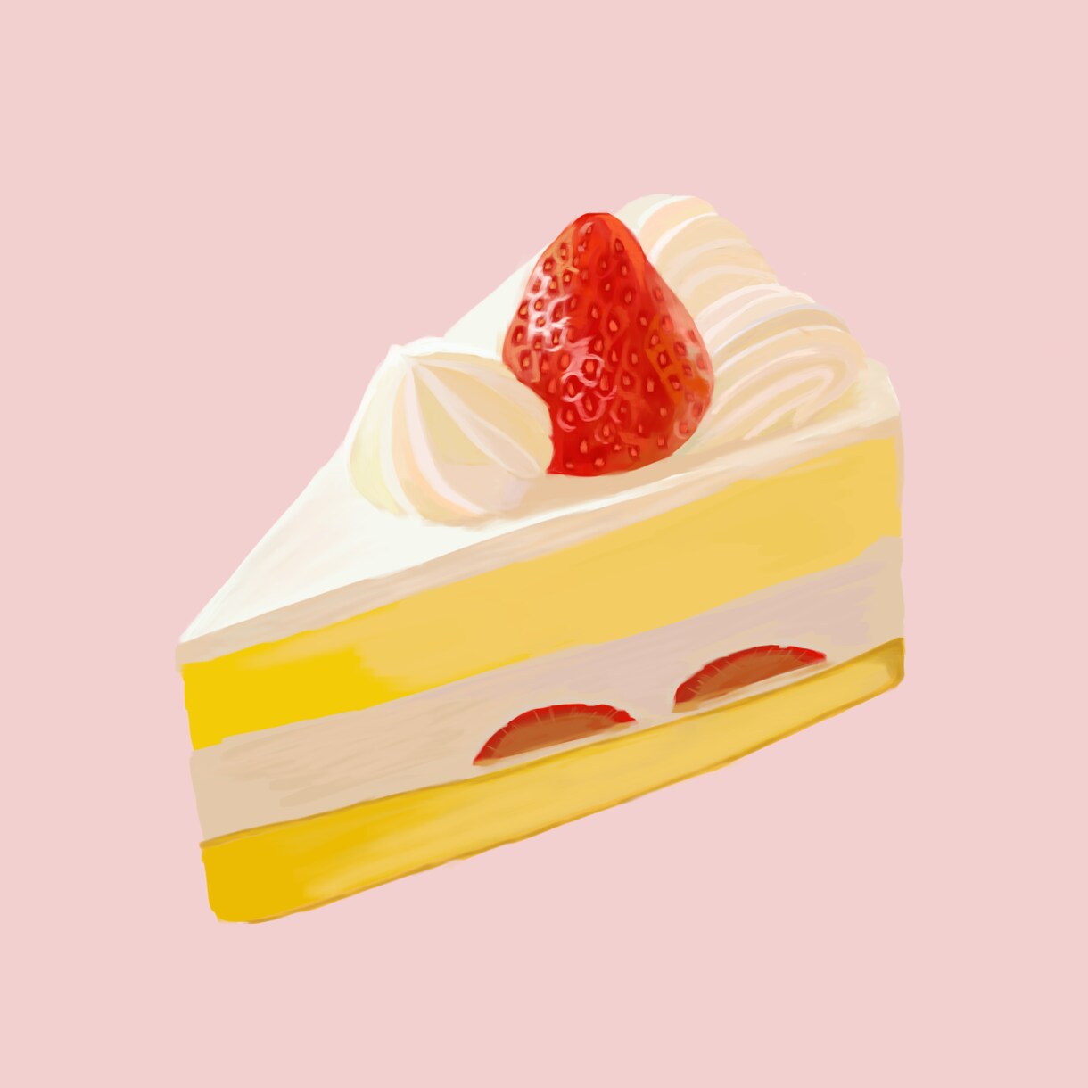 リアルタッチの食べ物のイラストを作成します 飲食店やカフェのメニューにぴったり！ イメージ1