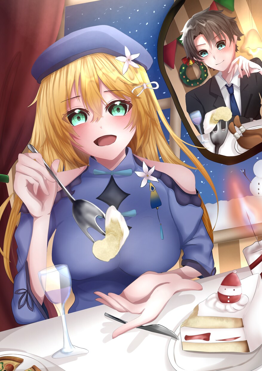 かっこ可愛いイラスト描きます なかなかない髪の塗り方です！！ イメージ3