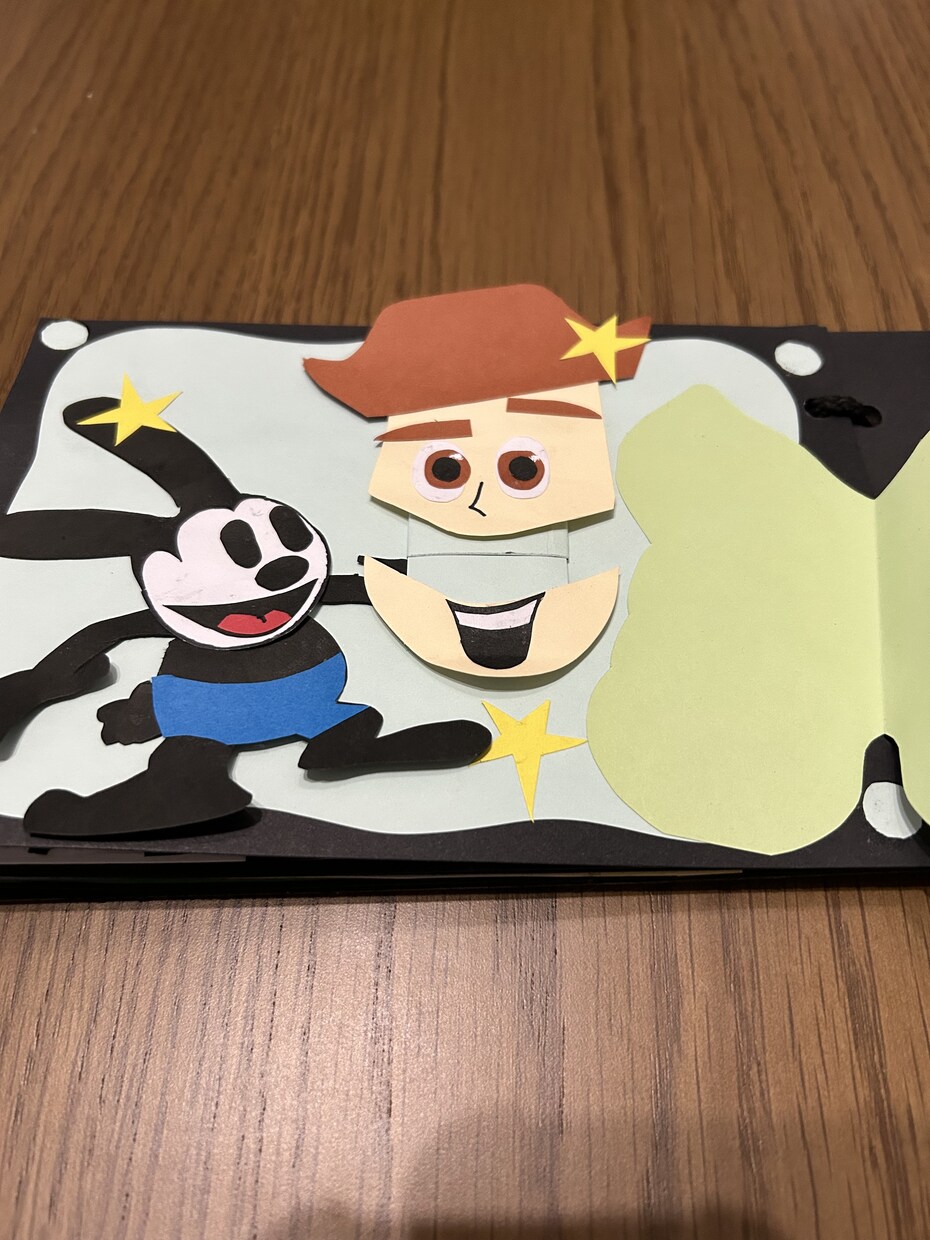 手作りアルバムを写真を貼る前まで作成します 友達、家族、おじいちゃんおばあちゃん、大切な人へプレゼント！ イメージ9