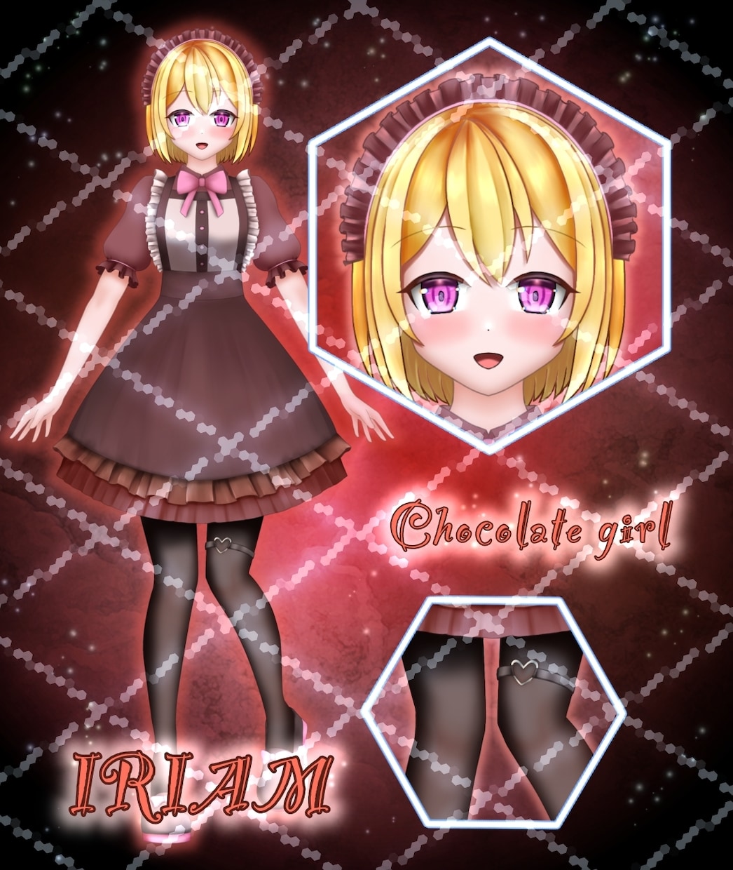 IRIAM・TRPG◆人外・ゴシック立ち絵描きます ファンタジーにピッタリ！ハッキリ塗りで動画・配信に最適！ イメージ4