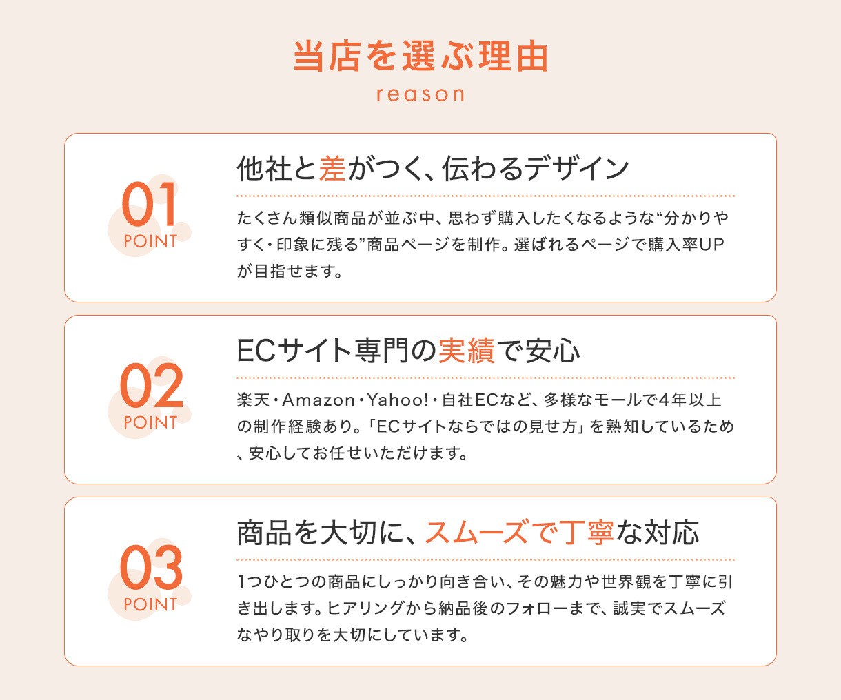 ６枚セット／他社と差がつくEC商品画像制作をします 丸投げプランも！楽天／Amazon等の売れるEC商品画像 イメージ2