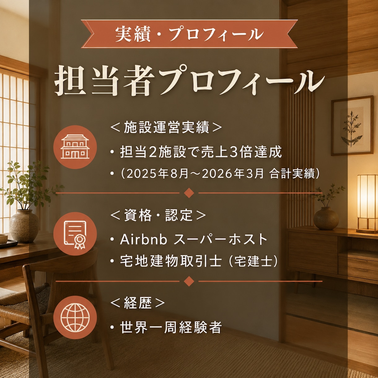 無人民泊の開業・運営相談60分承ります ーー現役スーパーホストが開業前から一緒に整えます イメージ3