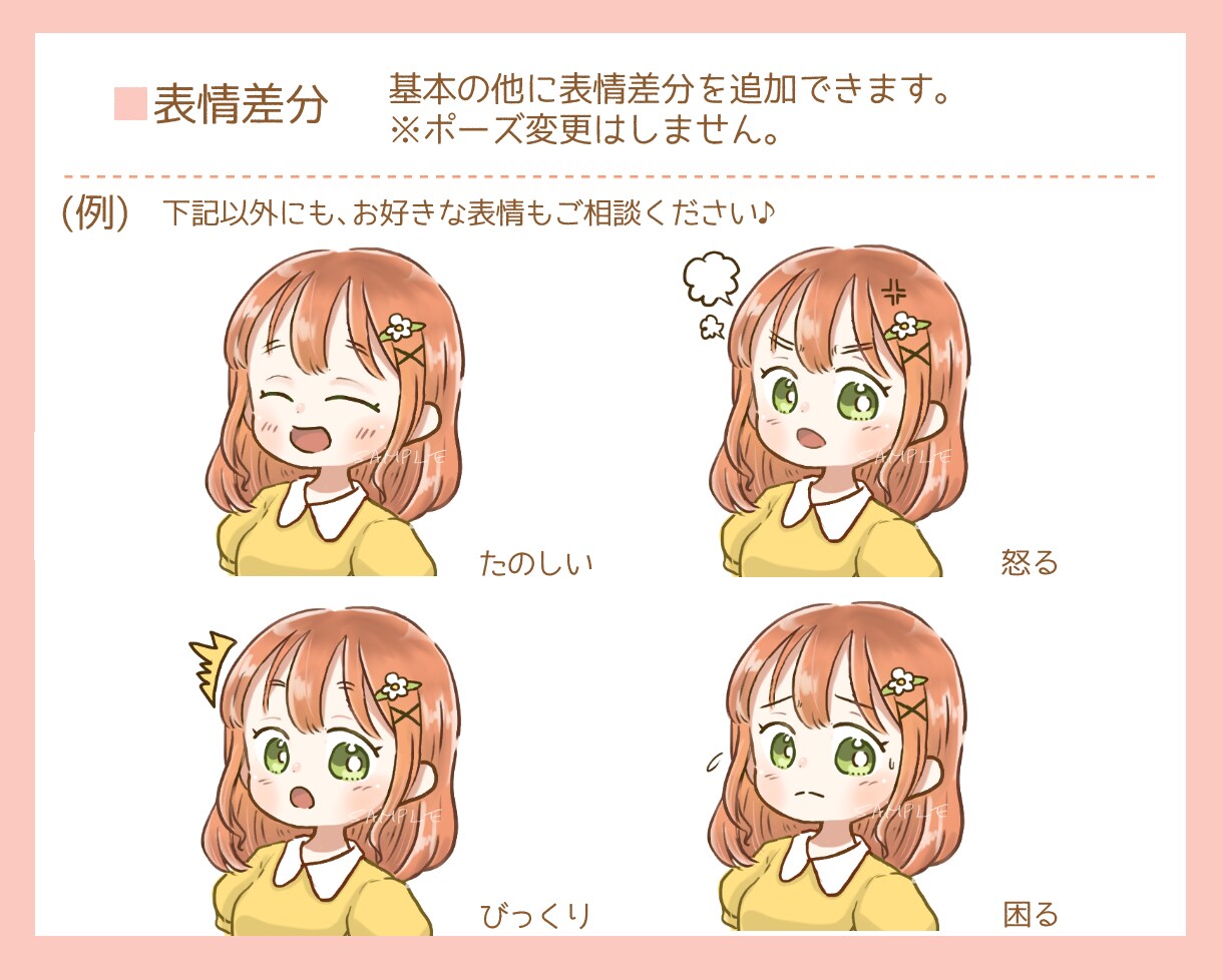 ポップな絵柄でデフォルメアイコンをお描きします あなたのSNSをもっととかわいくしてみませんか？ イメージ5