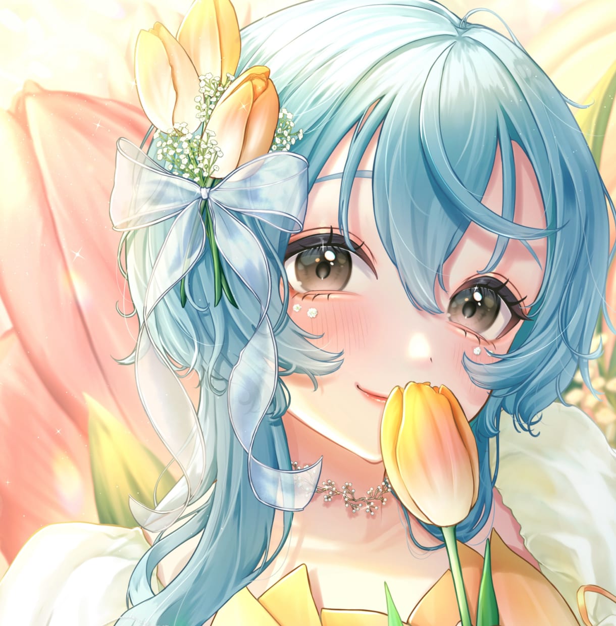 パッと目を惹くときめくようなイラストを制作致します YouTubeや配信用サムネイル、返礼品等描かせて頂きます！ イメージ1