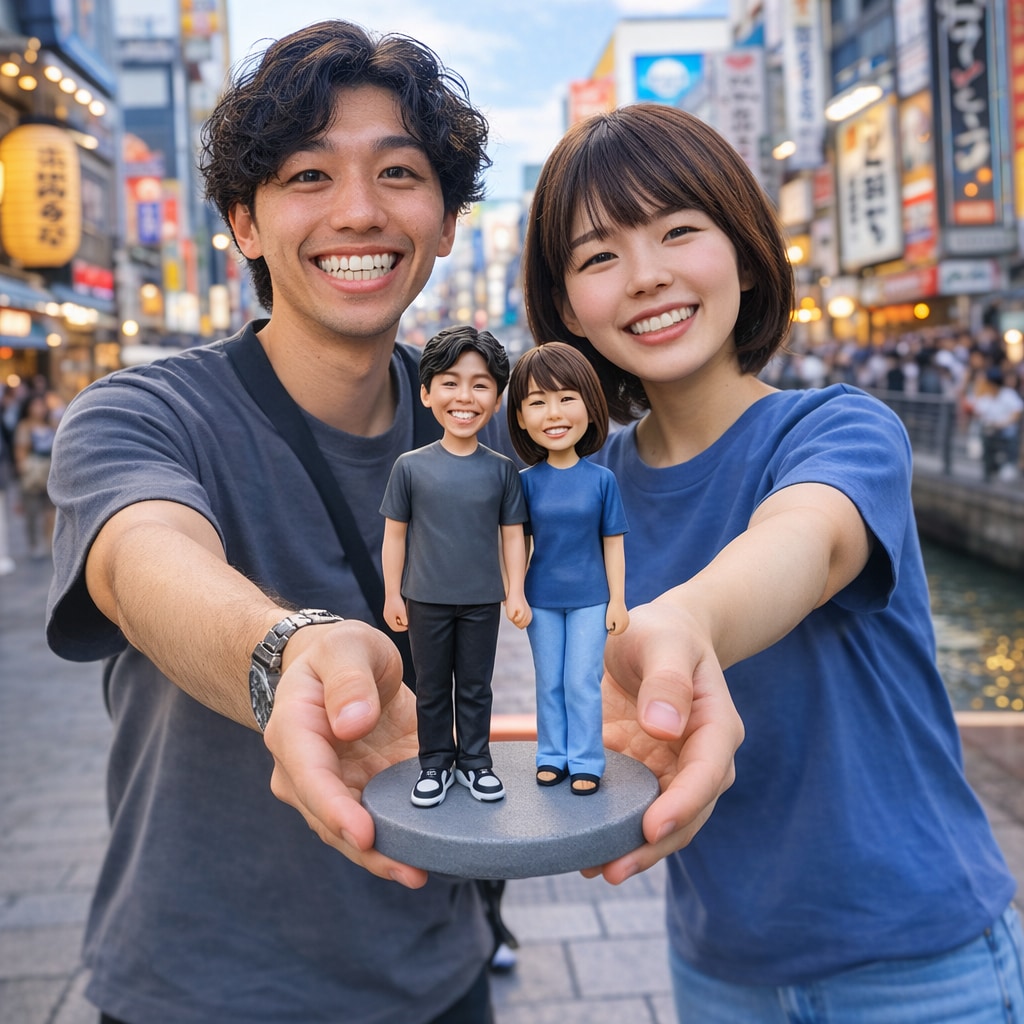 結婚祝い写真から作るフィギュア｜結婚式似顔人形ます オーダーメイド新郎新婦 結婚記念日ギフト 特別なプレゼント イメージ7