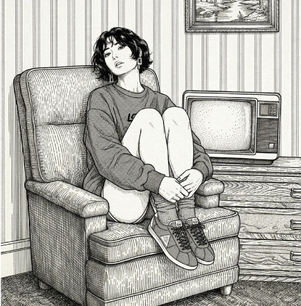 オリジナルのオシャレ漫画イラストを描きます 実績600件以上！伝統と遊び心を融合した浮世絵風イラスト制作 イメージ1