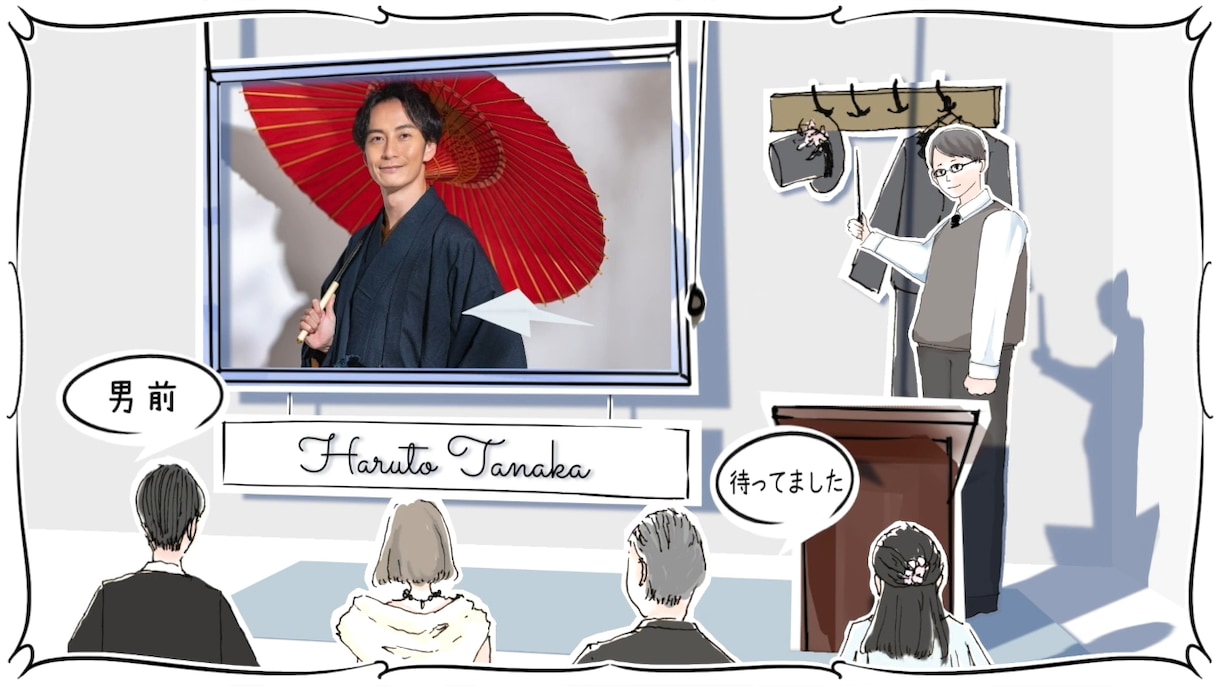お洒落なアニメ風オープニングムービーをお作りします オシャレな水彩画を多用しアニメのような仕上がりに♪ イメージ3