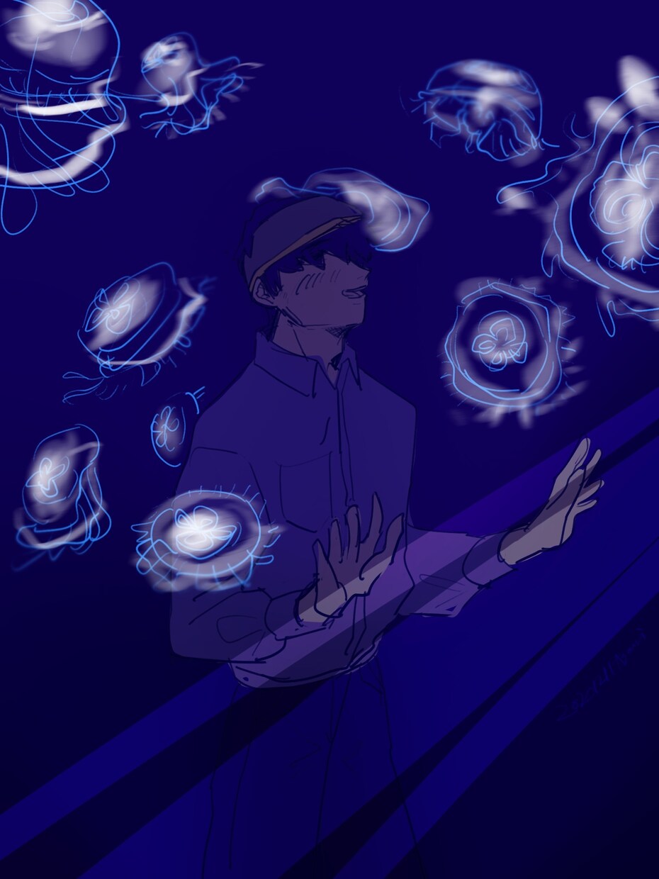 2時間で絵を描きます お題はなんでもいいです、短長問わず イメージ3