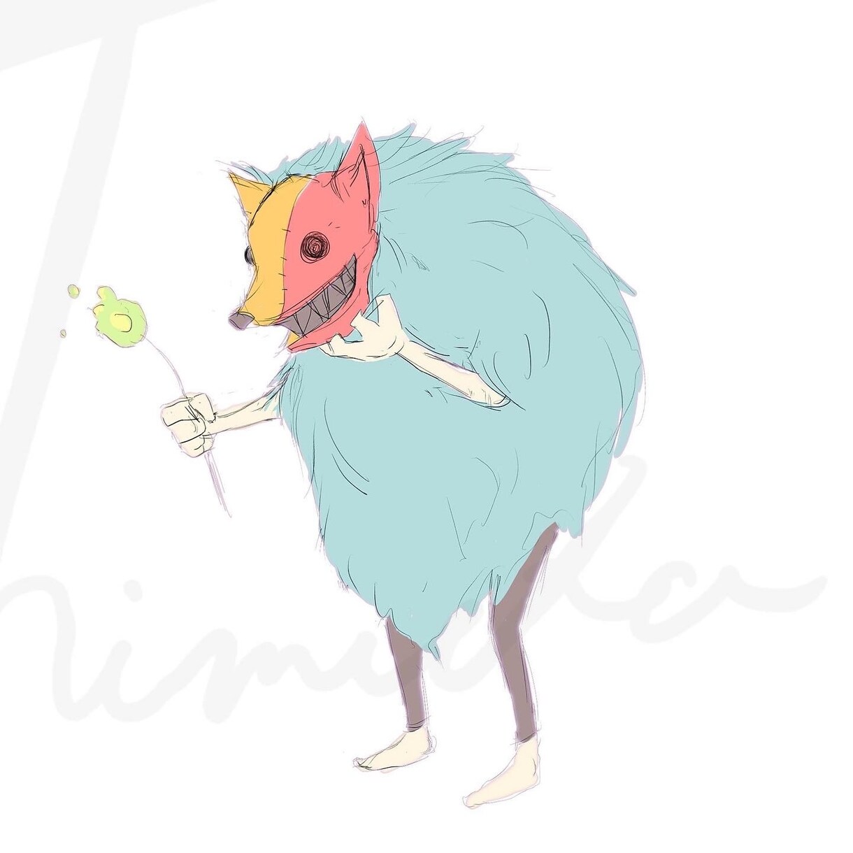 ふしぎなあたたかさと面白味のある絵をお描きします 表紙や挿絵、snsアイコンなどなどに。 イメージ4