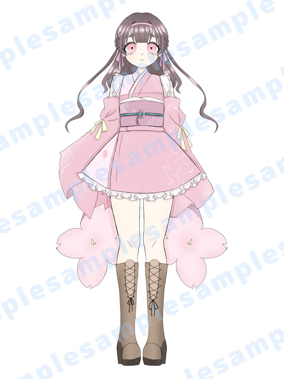 配信立ち絵最安値でお描きします 配信で使える！⚠️Live2dには対応しておりません イメージ4