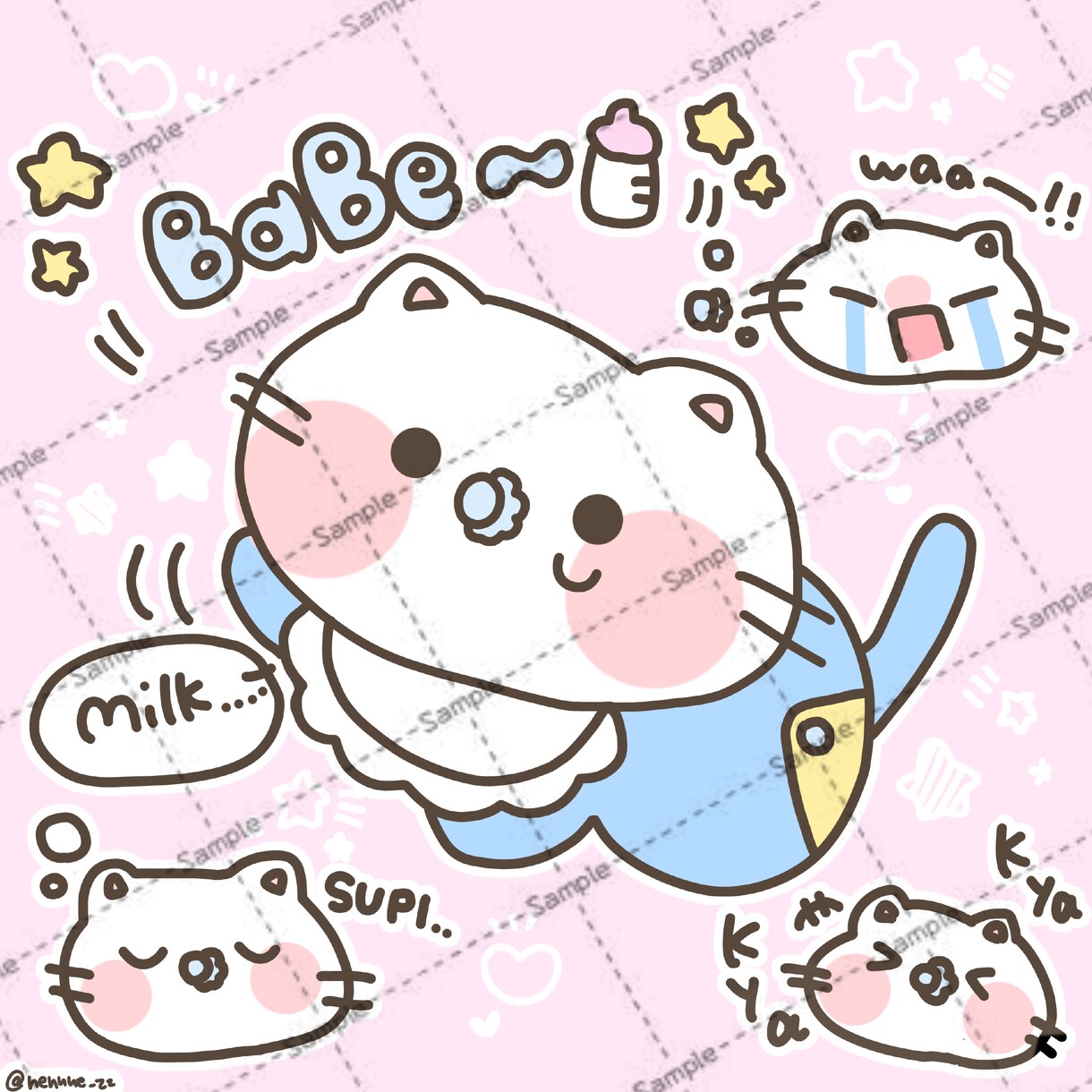 大切なペットや動物の絵を描きます 可愛らしくデフォルメした世界に一つだけのイラストを！ イメージ1