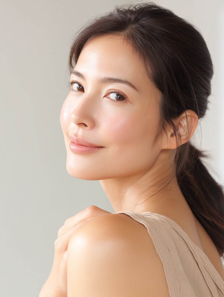 広告やSNSで使えるAI美女画像5枚生成します 自然な肌感×モデル風ビジュアル！コスメの広告バナーにも◎ イメージ9