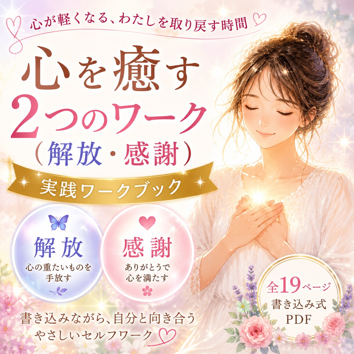 心を癒す2つのワークをお届け致します 【解放・感謝】実践ワークBook イメージ1