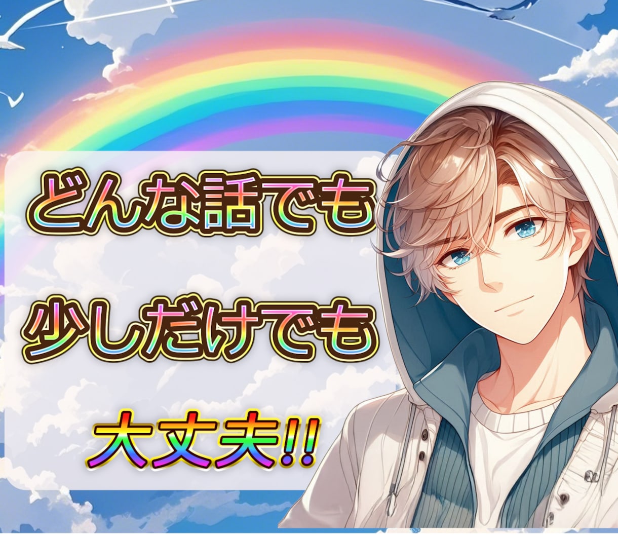 少しだけでも大丈夫です！✨どんな話でも聞きます 疲れたこころに　癒しのひとときを～ イメージ7