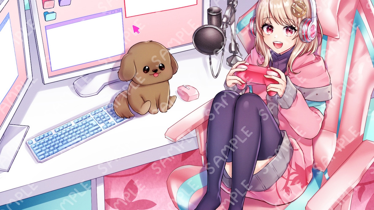 商用利用OK！イラスト全般かきます アイコンから立ち絵、一枚絵何でも制作します！ イメージ8