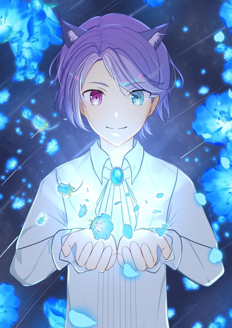 サムネイルやMVなど多用途に使える一枚絵描きます 光の表現を活かしたイラストを制作します！空や宇宙が得意です！ イメージ1
