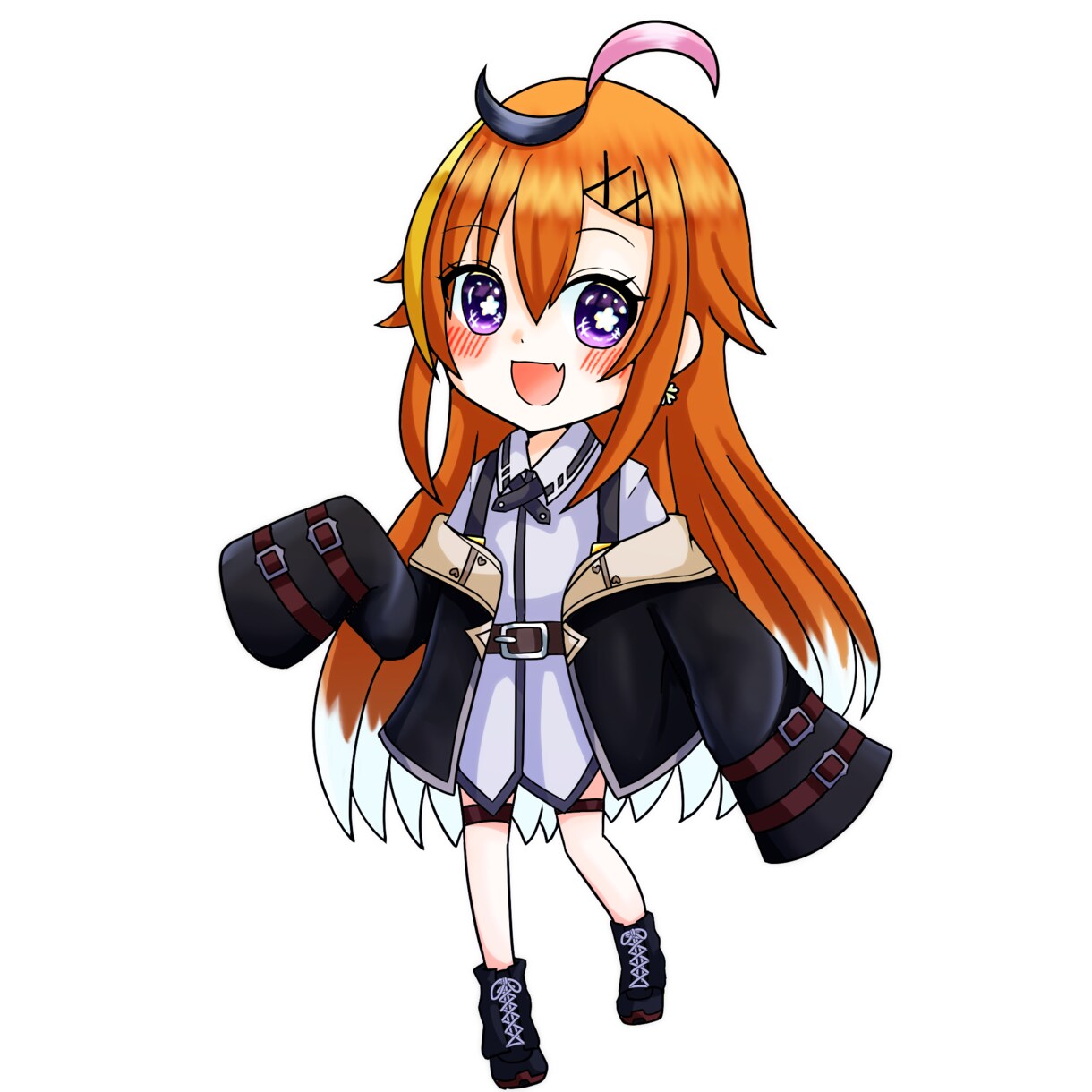 キラキラな目のかわいいイラスト描きます アイコンやIRIAM配信の立ち絵、同人誌の表紙などにどうぞ！ イメージ5