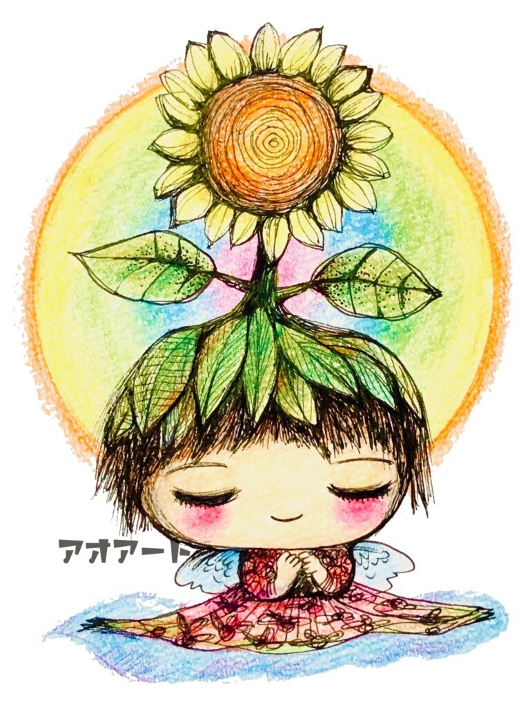 エフィカシーを上げる魂リーディングアート描きます 洗剤意識を書き換え貴方本来の魂をリーディングしながら描きます イメージ1