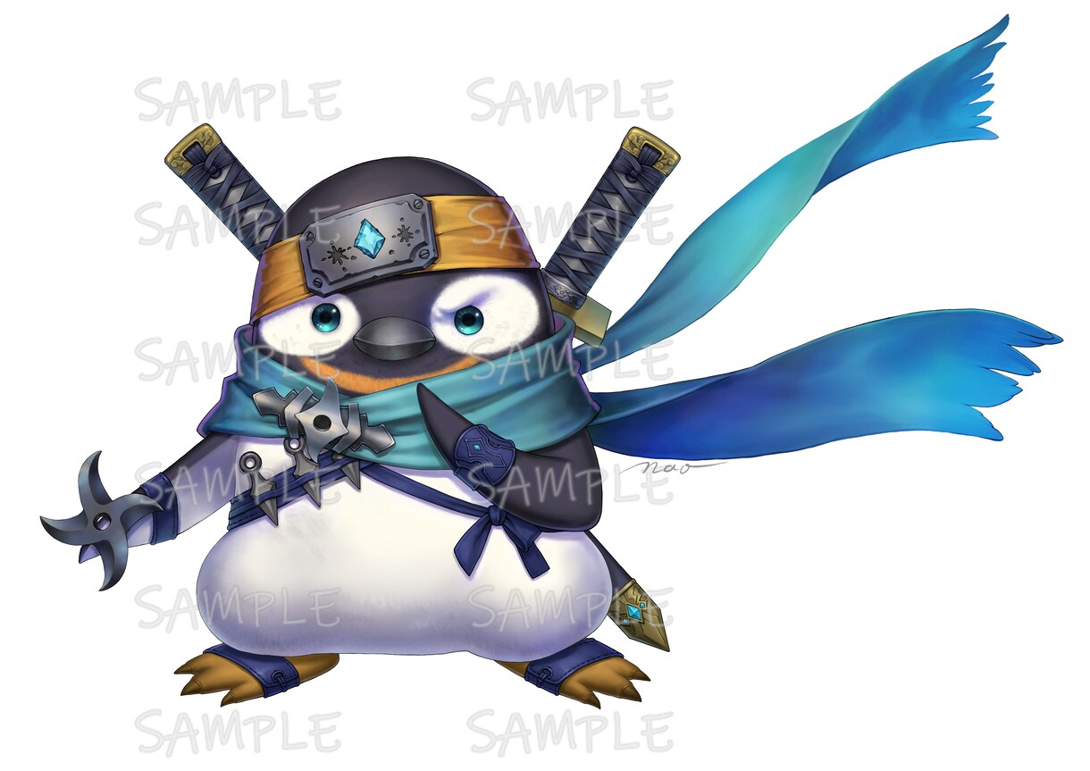 動物キャラクターのデザインします ファンタジー世界感の動物の厚塗りキャラクターイラスト イメージ8