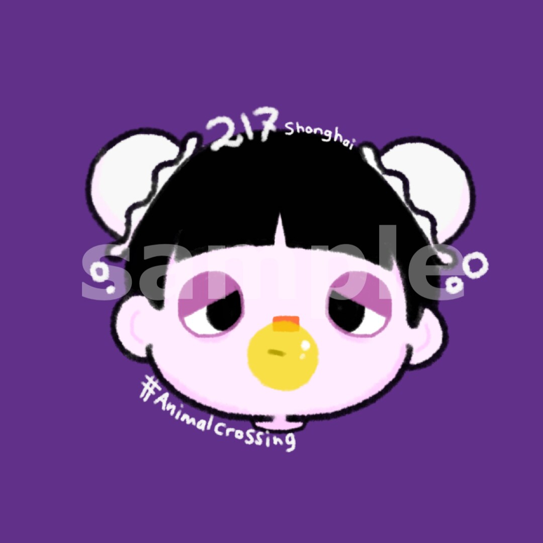 SNS用アイコンイラスト描きます かわいいオリジナルアイコン作成します イメージ2