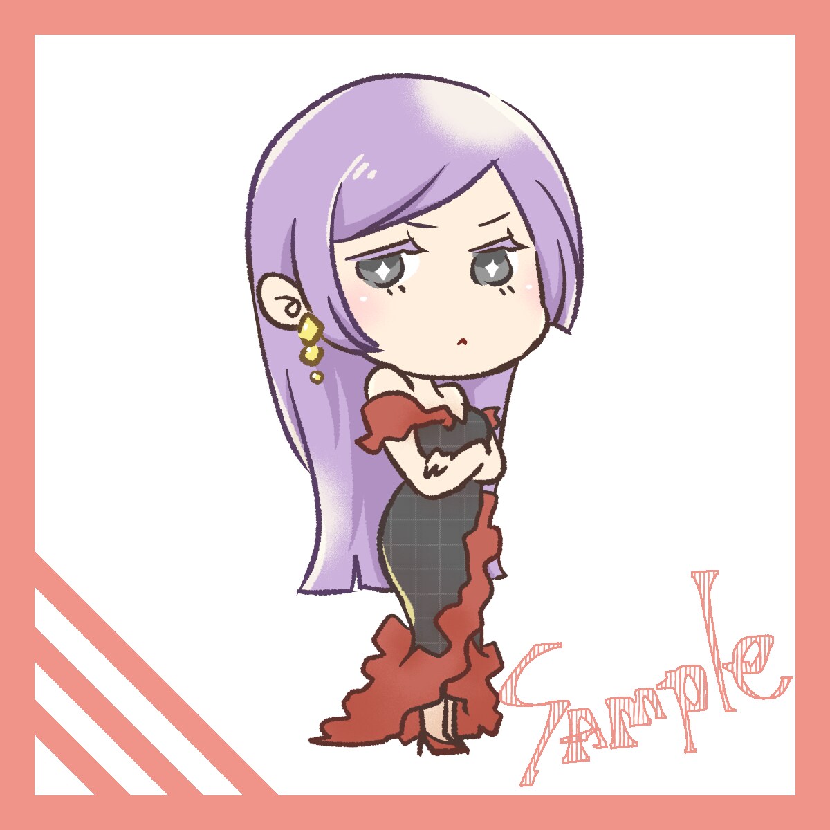 オリジナルSDキャラクター制作（似顔絵可）します 自分オリジナルキャラクターが欲しい方へ。プレゼントにも！ イメージ3