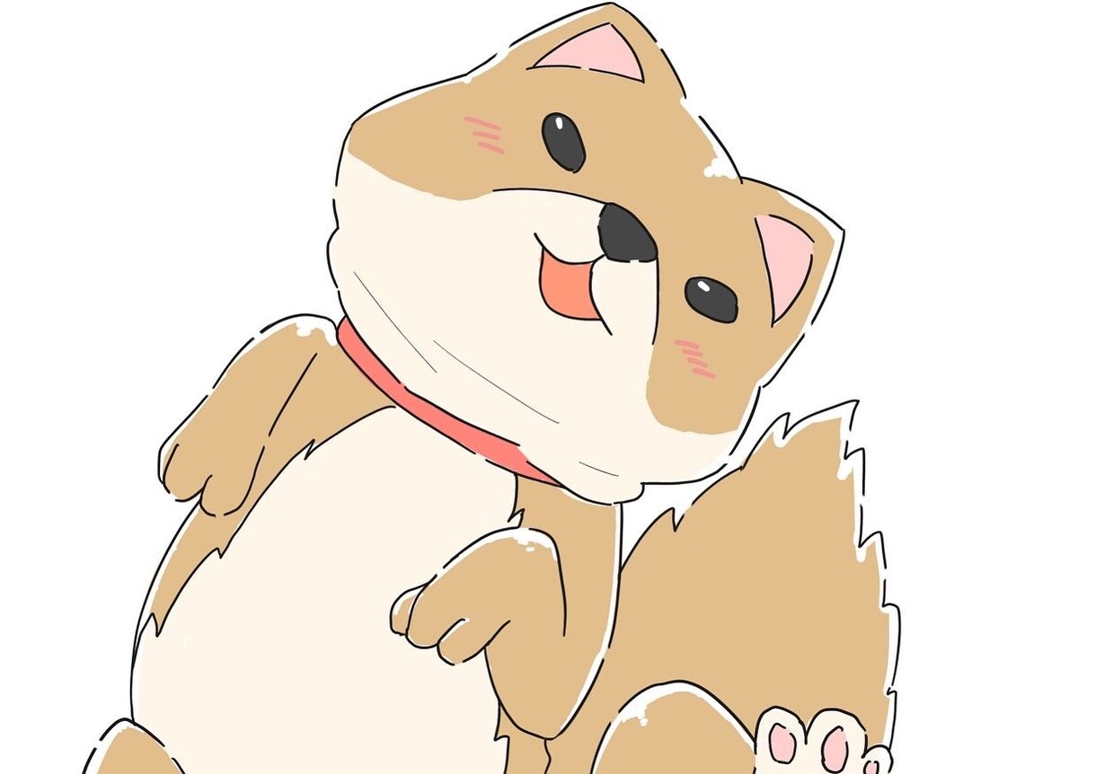 あなたのペットをイラストにします 可愛くもちっとしたゆるかわなキャラにします イメージ3