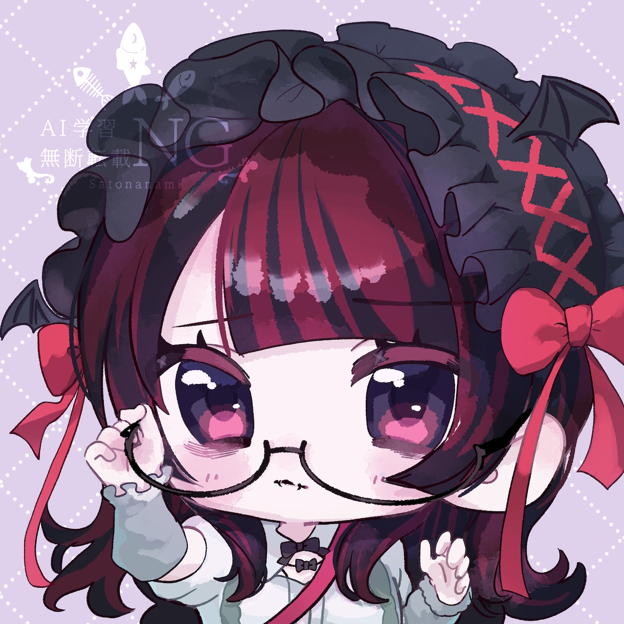 可愛いSDイラスト描きます 全身イラストは小物一つお付けします イメージ9