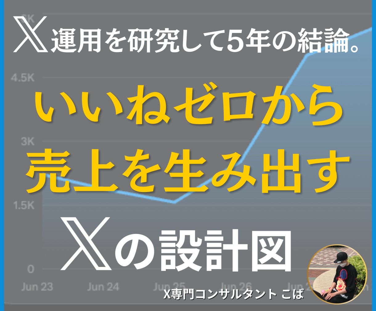 X運用代行前に売上につながるアカウントへ改善します X研究5年の結論｜いいねゼロから売上を生むXアカウント設計 イメージ1